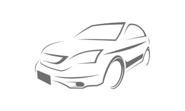 Araba Modern Logo şablonu