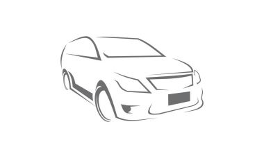 Araba Modern Logo şablonu