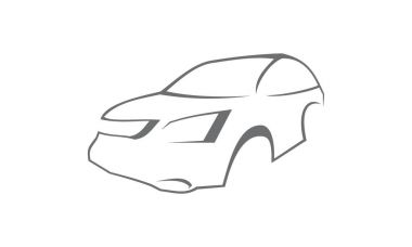 Araba Modern Logo şablonu