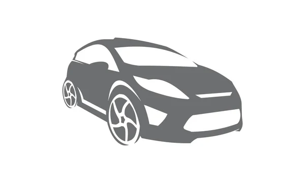 Plantilla de logotipo moderno coche —  Fotos de Stock