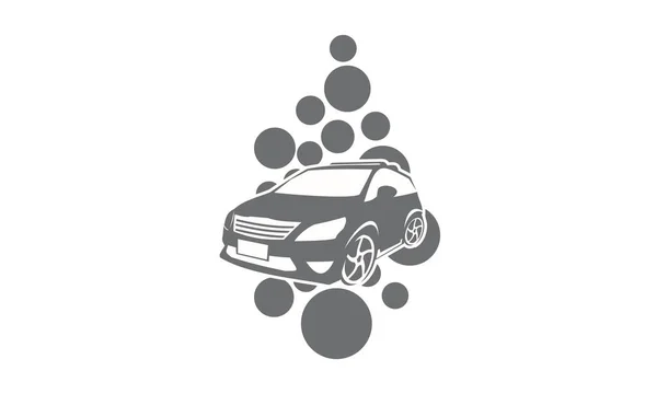Logo myjni samochodowej — Zdjęcie stockowe