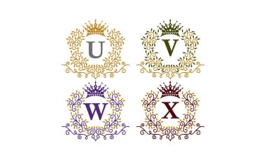 Yaprakları taç ilk U V W X