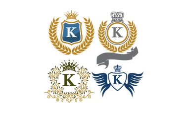 Taç kalkan yaprakları şerit kanatları harf K