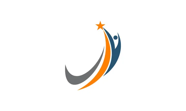 Karriär Coaching logotyp — Stockfoto