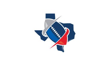 Texas Football Logo Design Template Vector Premium Vector In Adobe Illustrator Ai Ai Format Encapsulated Postscript Eps Eps Format
