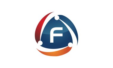 Online pazarlama iş dağıtım teknolojisi harf F