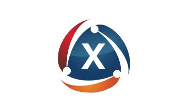 Online pazarlama iş dağıtım teknolojisi harf X