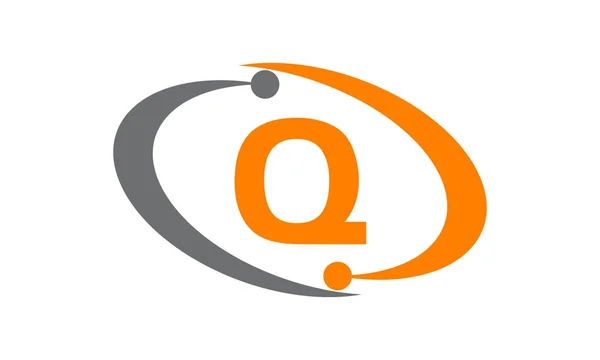 技術ソリューションの初期 Q — ストックベクタ