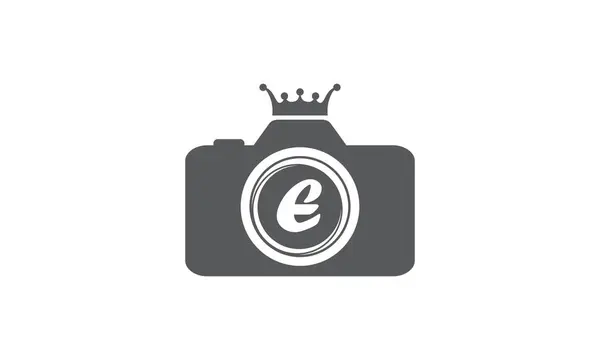 Beste fotografie Service Letter E — Stockvector