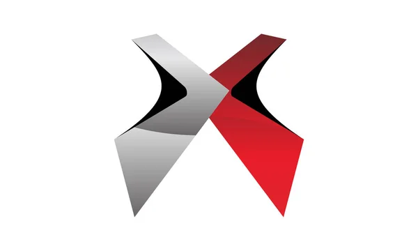 Letter X Modern — Stockvector