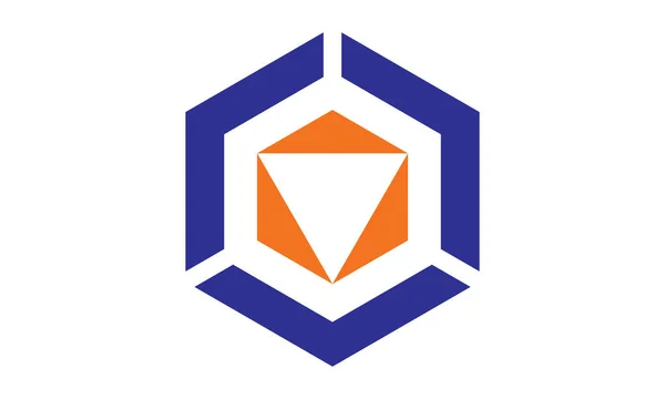 Modèle de conception de logo d'expédition vectoriel — Image vectorielle