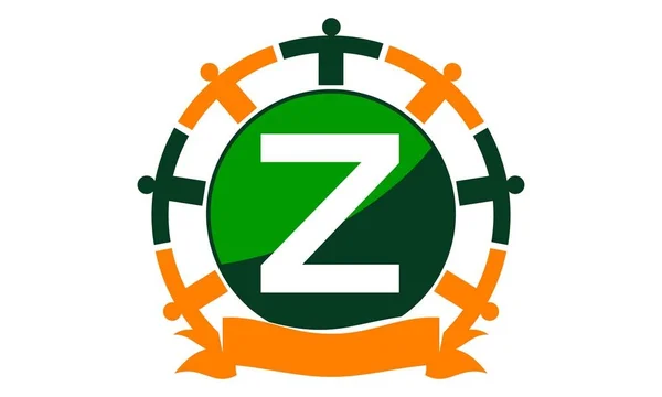Inicial del logotipo de Synergy Z — Archivo Imágenes Vectoriales
