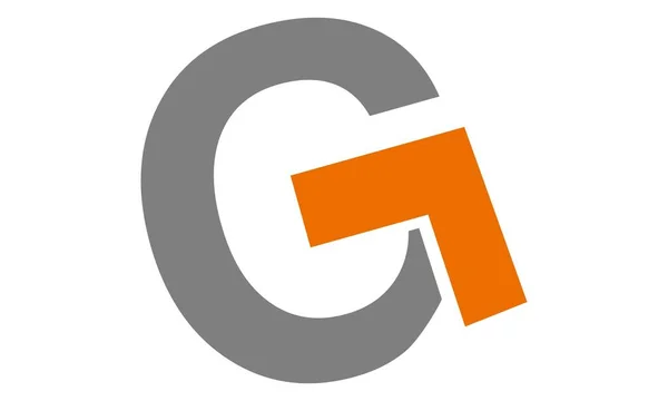 Moderne oplossing Letter G — Stockvector