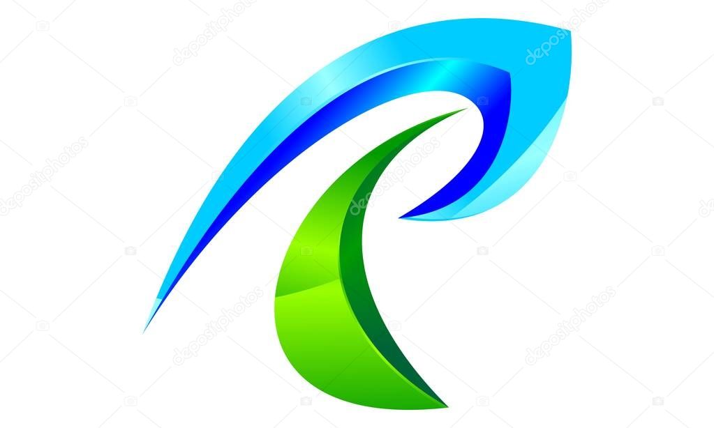 Modern Solution Letter R