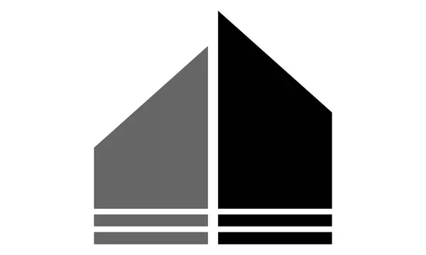 Нерухомість Логотип Дизайн Шаблон Вектор — стоковий вектор