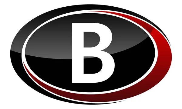 Modern logotyp lösning bokstaven B — Stock vektor