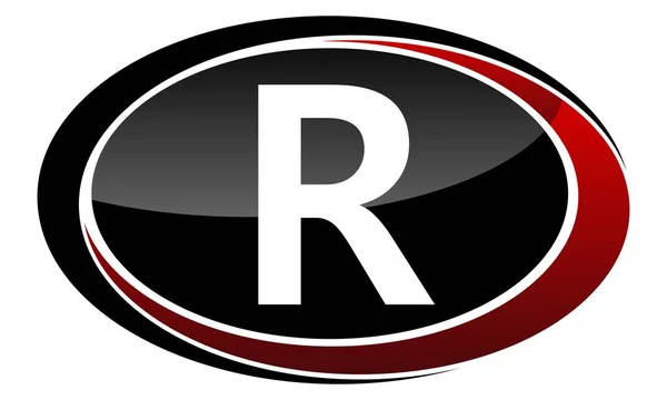 Moderne Logo-Lösung Buchstabe r — Stockvektor