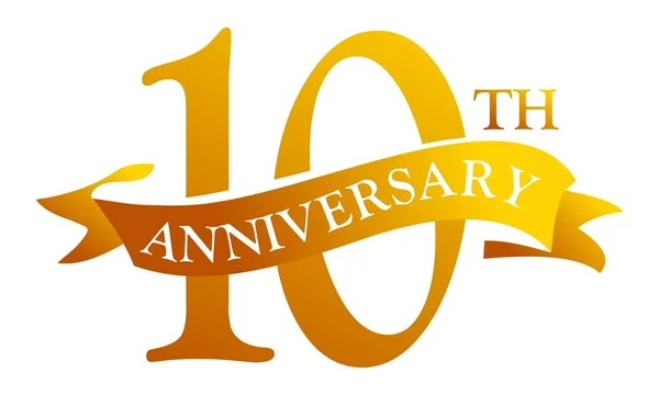 10 yıldönümü şerit