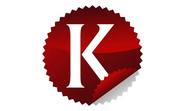 现代解决方案字母 K — 图库矢量图片