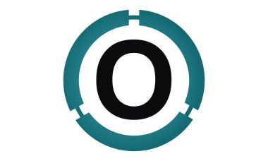 Modern simge Çözüm harf O