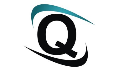 Modern simge Çözüm harf Q