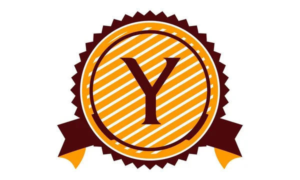 Modern lösning bokstaven Y — Stock vektor