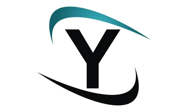 Modern ikon lösning bokstaven Y — Stock vektor