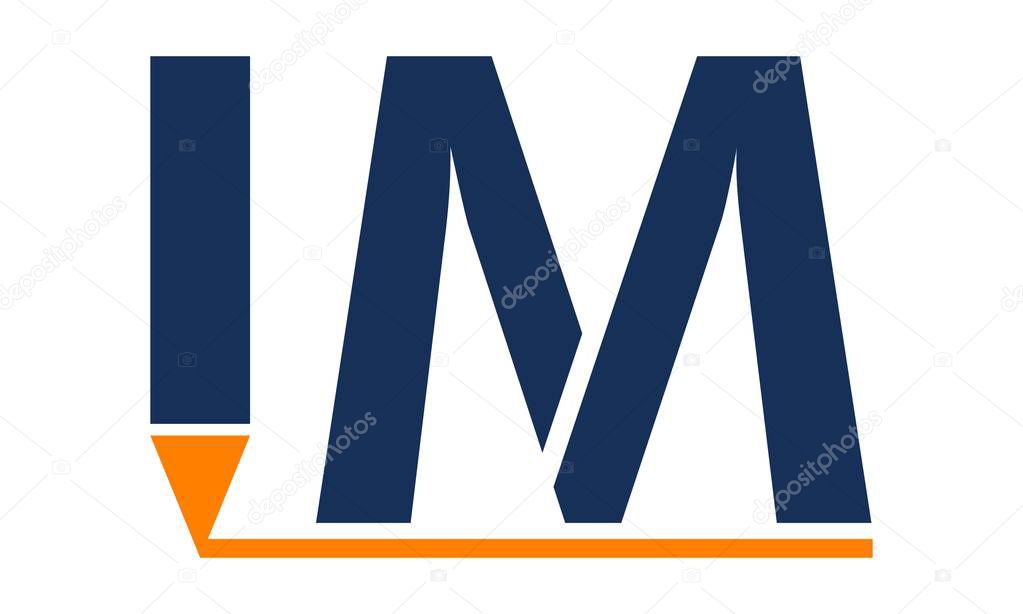Modern solution Letter IM Pen