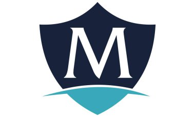 Modern kalkan harf M