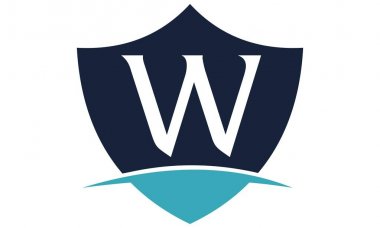 Modern kalkan harf W