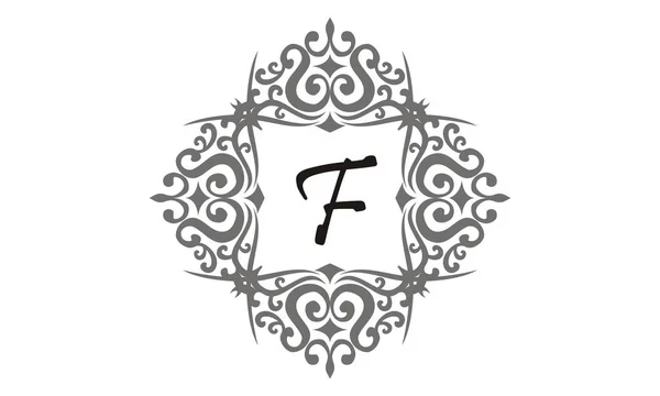 Сучасні літера F — стоковий вектор