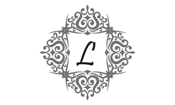 Современная буква L — стоковый вектор