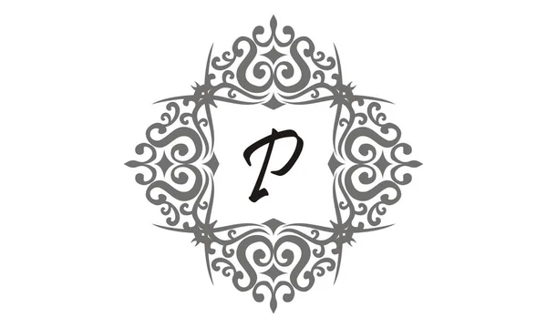 Сучасні буква P — стоковий вектор