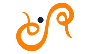 Özgürlük Logo tasarım şablonu vektör