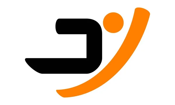 Logo Libertà Modello Vettore — Vettoriale Stock