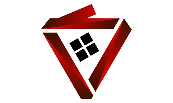 Ontwerp van onroerend goed logo template vector — Stockvector
