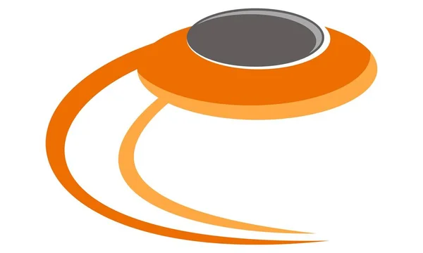 UFO Logo Design mall vektor — Stock vektor