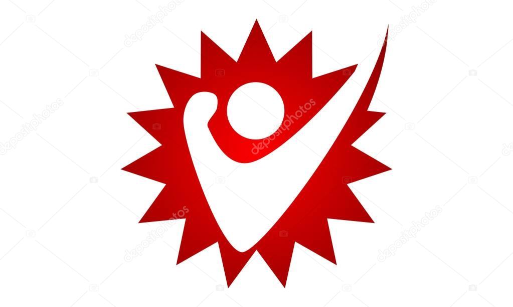 Freedom Logo Design Template Vector