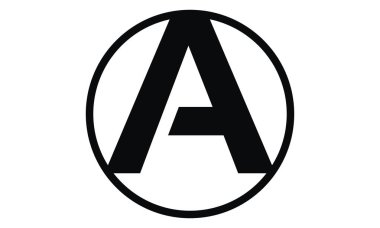 Modern bir Logo mektup 