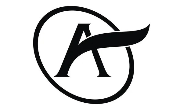 Letra A Logo moderno — Archivo Imágenes Vectoriales