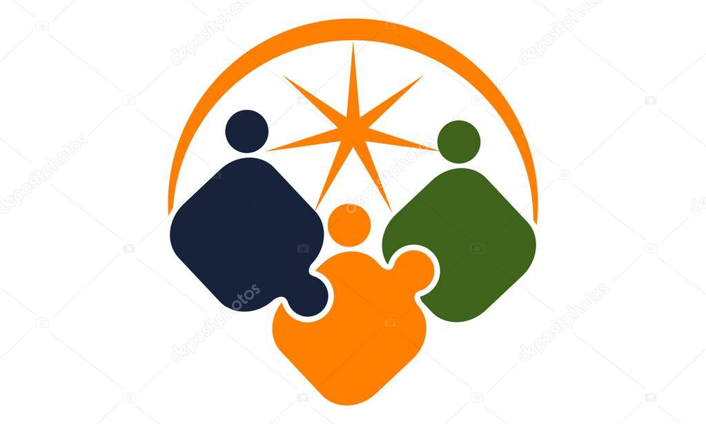Staff Expert Logo Design Template Vector