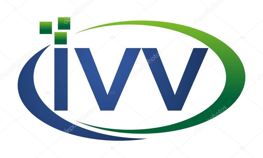 Letter IVV Logo Design Template Vector
