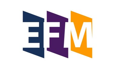 Modern Logo çözüm mektup Wfm