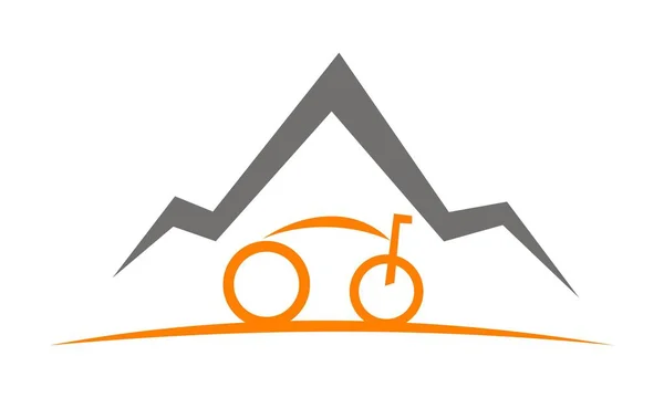 Bicicleta de montanha — Vetor de Stock