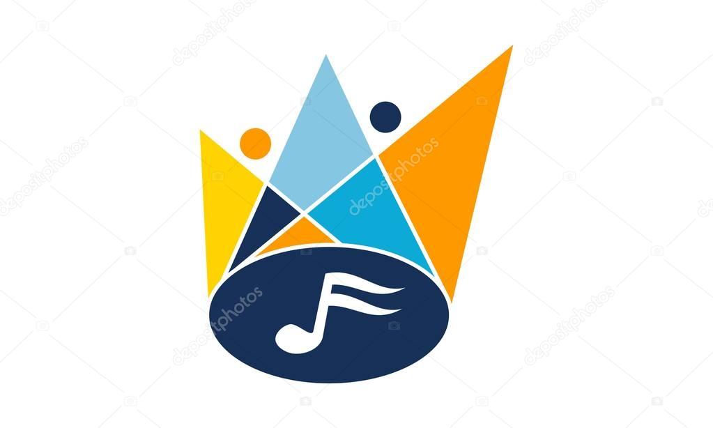 Musical Show Logo Design Template Vector