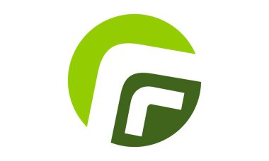 f logo tasarım şablonu vektörü