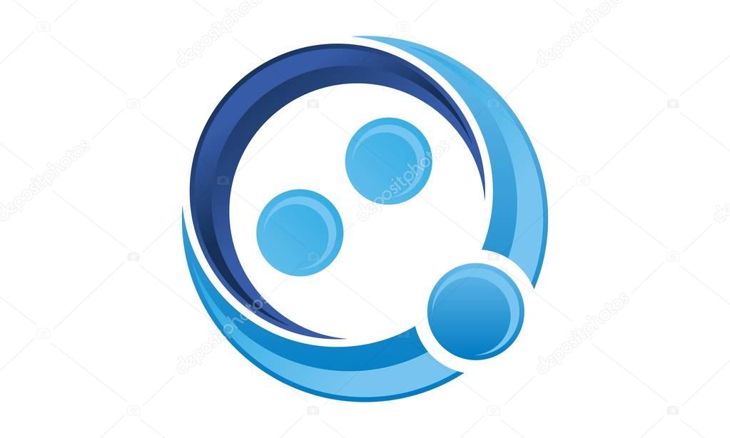 Mediation Logo Design Template Vector