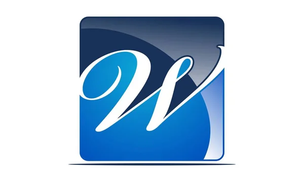 Letter W Logo Design Template Vector — Stock Vector