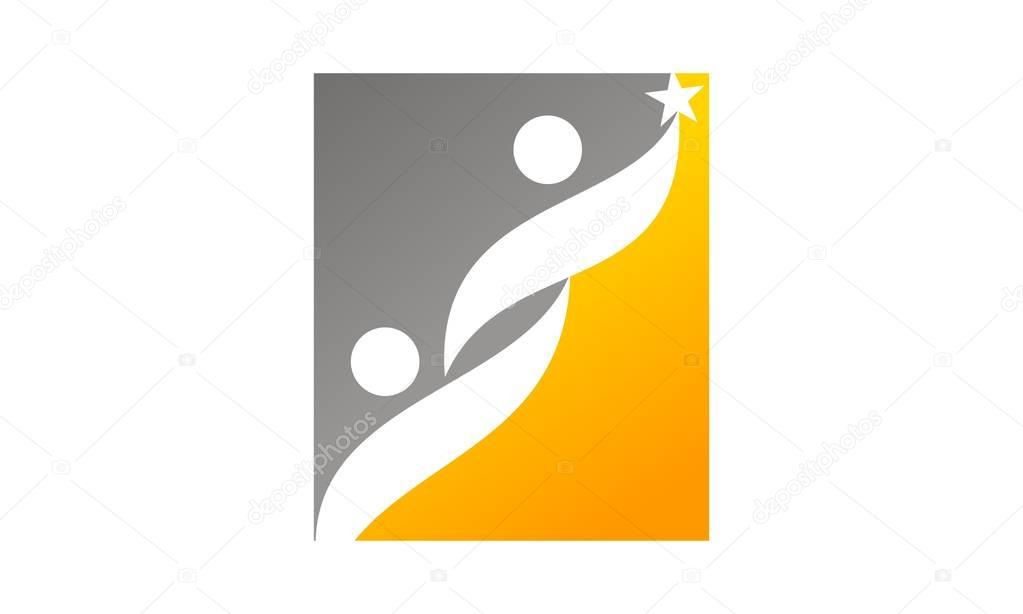 Success Coaching Logo Design Template Vector