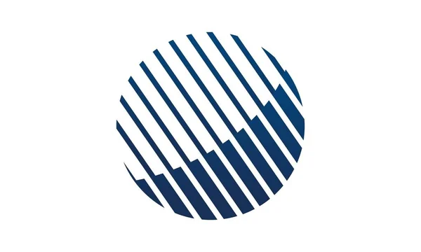 Digitaler Technologie Logo Design Template Vektor — Stockvektor